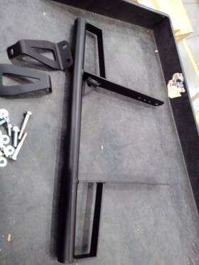 80306003 Dyso Rear Steel Wide Grab Bar Bumper Fits Yamaha 2006-2024 Raptor 700 700r Yfm700
