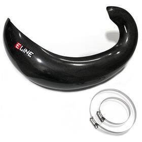 Shpg12517 E-line Accessories Carbon Fiber Pipe Guard - Sherco