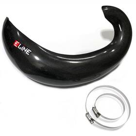 Shpg25017 E-line Accessories Carbon Fiber Pipe Guard - Sherco