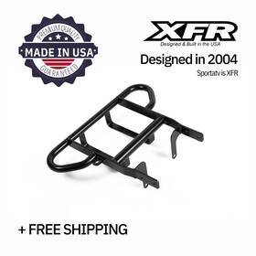 Extreme Fabrication Racing - Xfr Cr106a-mbk Honda Trx450r Trx 450r 2004-05 Grab Bar Cooler Rack Matte Black