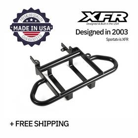 Extreme Fabrication Racing - Xfr Cr202-hg Yamaha Warrior 350 87-04 Grab Bar Cooler Rack Gloss Black