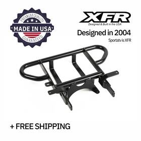 Extreme Fabrication Racing - Xfr Cr203-mbk Yamaha Banshee Yfz 350 87-06 Grab Bar Cooler Rack Matte Black