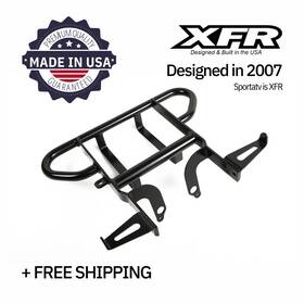 Extreme Fabrication Racing - Xfr Cr206b-hg Yamaha Yfz450 Yfz 450 2006-09 Grab Bar Cooler Rack Gloss Black