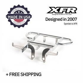 Extreme Fabrication Racing - Xfr Cr206b-pol Yamaha Yfz450 Yfz 450 2006-09 Six Pack Grab Bar Cooler Rack