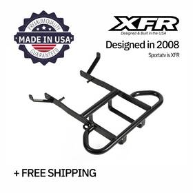 Extreme Fabrication Racing - Xfr Cr208-mbk Yamaha Raptor 700 06-20 Six Pack Grab Bar Cooler Rack Matte Black