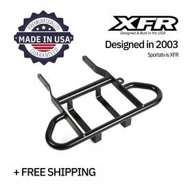 Cr501-mbk Extreme Fabrication Racing - Xfr Bombardier Can Am Ds650 Grab Bar Cooler Rack Matte Black
