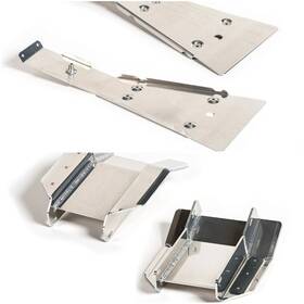 Extreme Fabrication Racing - Xfr Fp201/sp201 Full Chassis Glide And Swing Arm Skid Plate Gaurd Combo Yamaha Blaster 200