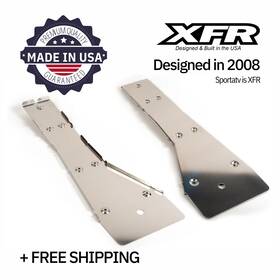 Extreme Fabrication Racing - Xfr Fp203/sp203 Full Chassis Glide And Swing Arm Skid Plate Gaurd Combo Yamaha Banshee 350