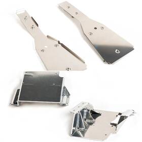 Extreme Fabrication Racing - Xfr Fp209/sp209 Full Chassis Glide And Swing Arm Skid Plate Gaurd Combo Yamaha Raptor 250