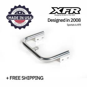 Gb100a-pol Extreme Fabrication Racing - Xfr Aluminum Rear Grab Bar Honda Trx250ex 2001-05 Polished