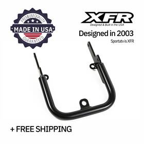 Gb202-hg Extreme Fabrication Racing - Xfr Aluminum Rear Grab Bar Yamaha Warrior 350 1987-2004 Gloss Black