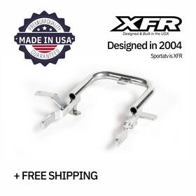 Gb203-pol Extreme Fabrication Racing - Xfr Aluminum Rear Grab Bar Yamaha Yfz 350 Banshee 1987-2006
