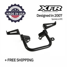 Gb206b-hg Extreme Fabrication Racing - Xfr Aluminum Rear Grab Bar Yamaha Yfz450 Yfz 450 2006-09 Gloss Black
