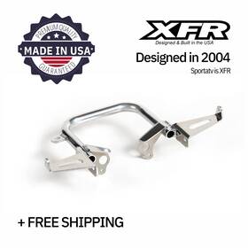 Gb206b-pol Extreme Fabrication Racing - Xfr Aluminum Rear Grab Bar Yamaha Yfz450 Yfz 450 2006-2009