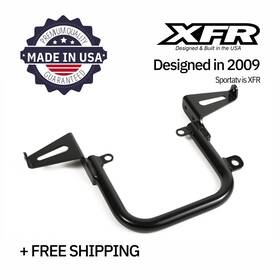 Gb206c-mbk Extreme Fabrication Racing - Xfr Aluminum Rear Grab Bar Yamaha Yfz450r Yfz450x 2009-18 Matte