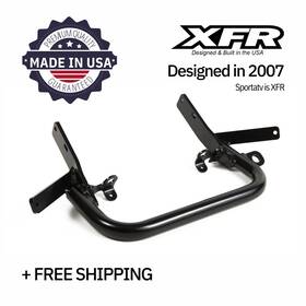 Gb302-hg Extreme Fabrication Racing - Xfr Aluminum Rear Grab Bar Suzuki Ltr450 Lt-r 450 06-09 Gloss Black