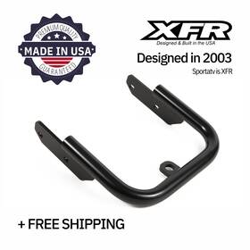 Gb501-hg Extreme Fabrication Racing - Xfr Aluminum Rear Grab Bar Bombardier Can Am Ds650 00-07 Gloss Black