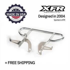 Extreme Fabrication Racing - Xfr Wg206a-pol Yamaha Yfz450 Yfz 450 2004-2005 Wide Aluminum Grab Bar