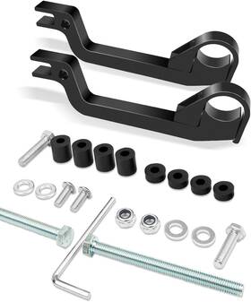 34452 Guziko Handguard Mount Kit Replace Aluminum Alloy Handguards Snowmobile