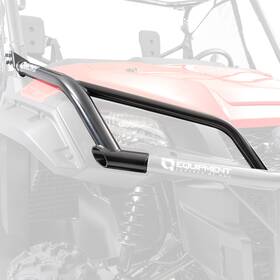 9227128561 Hmf Racing Headlight Guards Black For Honda Pioneer 1000 2016-2021