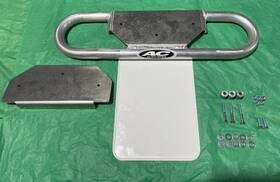 04-1075a Honda Ac Racing Aluminum Wide Grab Bar Trx400ex/x Trx 400ex X 1998-2014