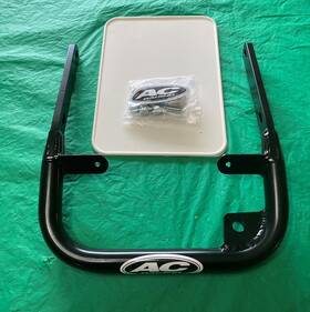 04-1101k Honda Ac Racing Aluminum Dropped Rear Grab Bar Trx250r Trx 250r 1986-1987