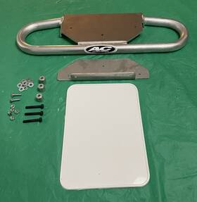 04-1195a Honda Ac Racing Aluminum Wide Grab Bar Trx90 2005 To 2024