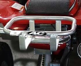 04-7075a Honda Ac Racing Aluminum Cooler Rack Trx400ex Trx400x 1998 To 2014