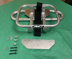 04-7195a Honda Ac Racing Aluminum Cooler Rack With Wide Grab Bar Trx90 2005 To 2024