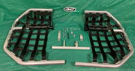 05-4100a Honda Ac Racing Pro Peg Nerf Bars Trx250r 1986 To 1987