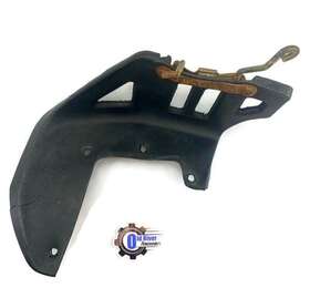 80122-hc4-670 Honda Left Heel Guard Trx300 Fourtrax 90-00 Genuine 300 Splash Plastic Oem