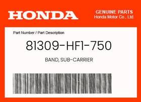 81309-hf1-750 Honda Genuine Band Sub-carrier -