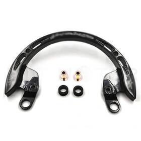 Gtcmt332-bk1-logo Httmt Fit For 2008-2020 Hayabusa Gsxr1300 R Black Rear Passenger Grab Bar Handle Rail