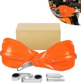 151400021 Jfg Racing Dirtbike Hand Guards Universal 7/8 Inch And 1 1/8 Handle Bar Orange