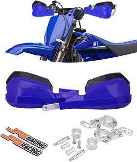 151400543 Jfg Racing Motorcycle Dirt Bike Hand Guards Universal For 22mm And 28mm Blue