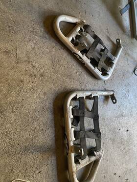 04-4400a Kawasaki Ac Racing Nerf Bars Suzuki Lt80 Kfx80 All Years