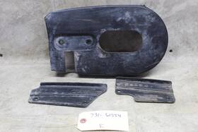 36014-s002 Kawasaki 03-06 Kfx50 Oem Rear Back Drive Chain Guard Cover Shield See Pics