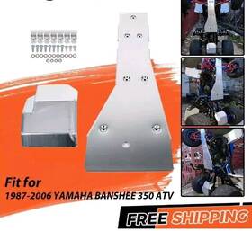 Rocket249 Kojem Full Chassis Glide Bottom Frame For 1987-2006 Banshee 350 With Skid Plate Swing Arm