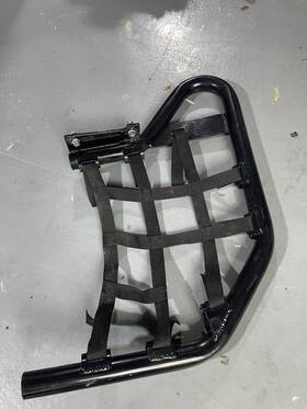 Fla10192 Kuafu Aluminum Nerf Bars For Yamaha Raptor 700 Yfm Yfm700r Black With Net
