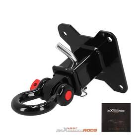 Maxpeedingrods 4s9aqn 2 Inch Hitch Receiver Rear Mount For 2014-2025 4wd Polaris Rzr Xp 1000