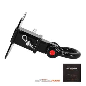 Maxpeedingrods Augz5l 2 Inch Rear Hitch Mount Kit For Polaris Rzr Xp 1000 4 2014-2025 With D-ring