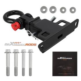 C6u1x0 Maxpeedingrods Trailer Hitch Receiver Mount 2 Inch For Kawasaki Teryx Krx 4 1000 2023 Powder