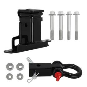 I9725o Maxpeedingrods Heavy Duty 2 Inch Hitch Mount For Kawasaki Teryx Krx 4 1000 2023 Steel Powder