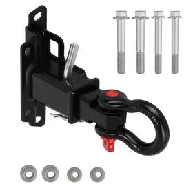 Maxpeedingrods Xdp2t1 2 Inch Trailer Hitch Mount For Kawasaki Teryx Krx 4 1000 2023 Steel Powder