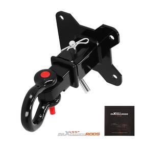 Zxwqv8 Maxpeedingrods 2 Inch Receiver Tow Hitch For Polaris Rzr Xp 1000 Xp4 14-25 With Shackle Mount