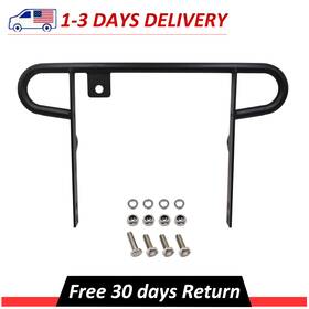 Lsot00727 Moonsport Black Rear Wide Grab Bar Bracket Bumper For 06-19 Honda Trx250ex Trx250x Atv