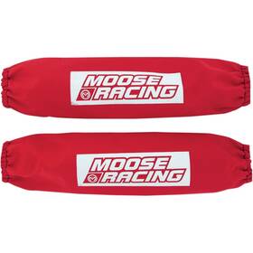 8909-m356396-atv Moose Utility Shock Cover-red For 2000-2006 Yamaha Yfm400 Big Bear 4x4 Atv