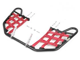 121-66-203-k6 Motorsport Products Nerf Bars For Yamaha Yfz450r 2009-2020 Black Bars/red Nets