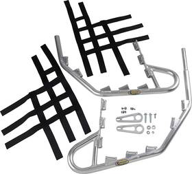 2491-m163560-atv Motorsport Products Ez-fit Nerf Bars-silver For 2009-2018 Yamaha Yfz450r Se Atv 2491-m163560-atv Motorsport Products Ez-fit Nerf Bars-silver For 2009-2018 Yamaha Yfz450r Se Atv