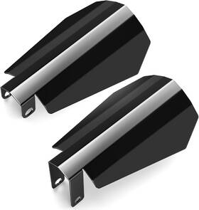 Pbymt 705338329723 Gloss Black Coffin Cut Handguards Hand Guards Compatible For 4.55inch